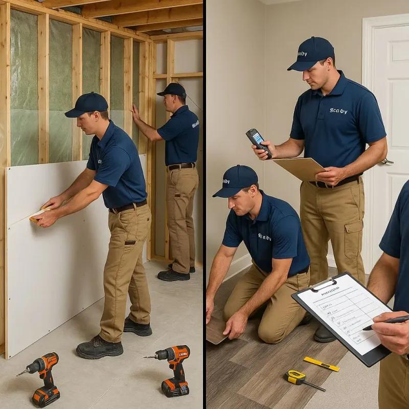 Repairs and Reconstruction process in Taylor Lake Village, TX